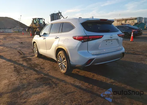 2022 Toyota Highlander Platinum from USA, damaged, VIN 5TDFZRBH6NS169211